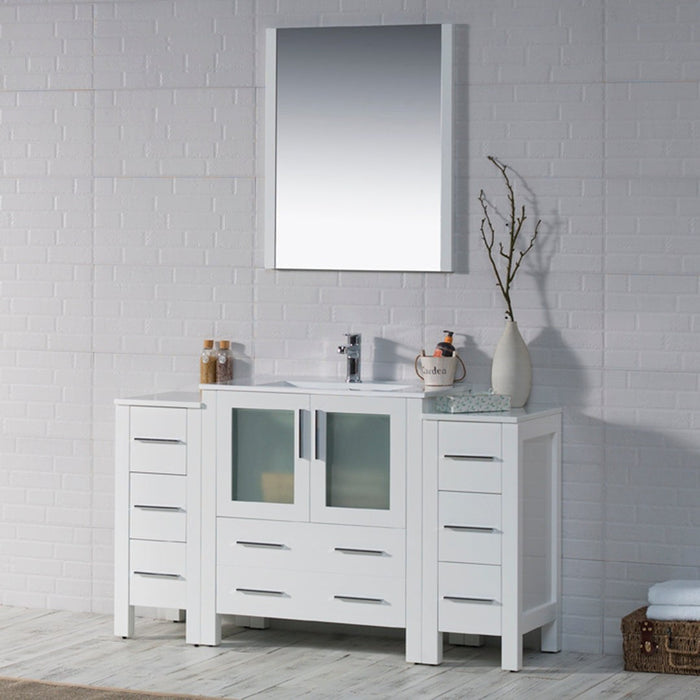 Blossom Sydney 54 Inch Bathroom Vanity with Side Cabinet - V8001 54 01 - Backyard Provider