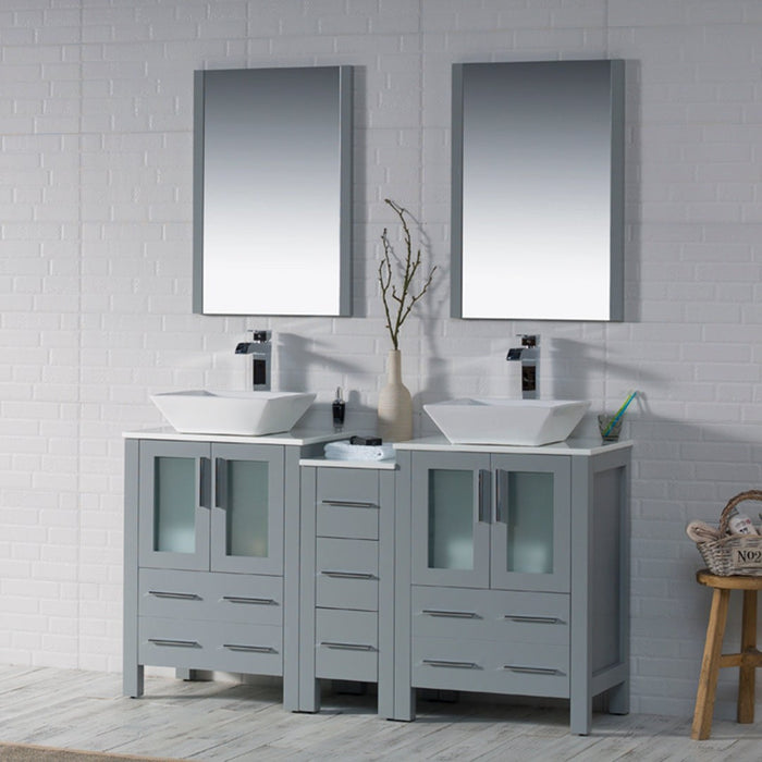 Blossom Sydney 72 Inch Bathroom Vanity - V8001 72 01 - Backyard Provider