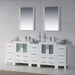 Blossom Sydney 84 Inch Bathroom Vanity with Side Cabinet - V8001 84S 01 - Backyard Provider