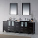 Blossom Sydney 84 Inch Bathroom Vanity with Side Cabinet - V8001 84S 01 - Backyard Provider