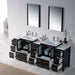 Blossom Sydney 84 Inch Bathroom Vanity with Side Cabinet - V8001 84S 01 - Backyard Provider