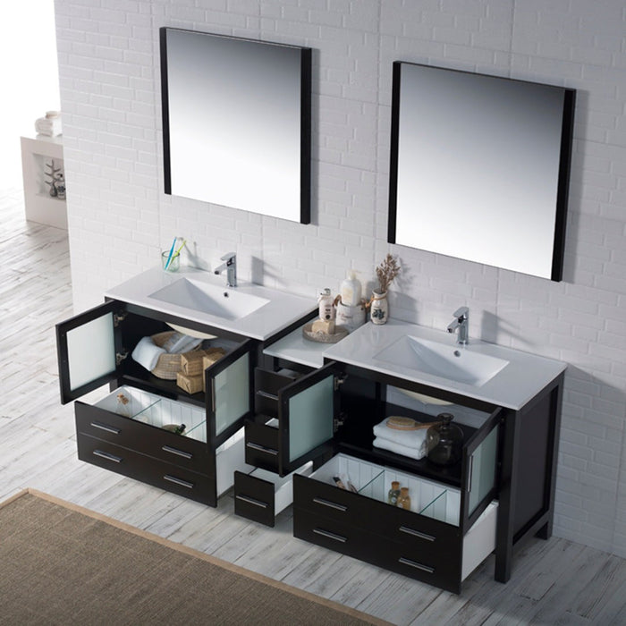 Blossom Sydney 84 Inch Bathroom Vanity - V8001 84 01 - Backyard Provider