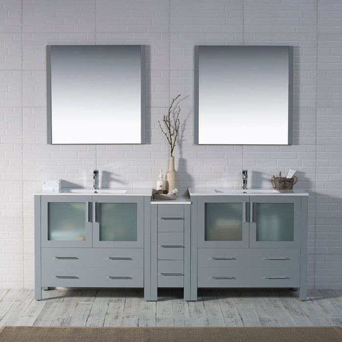 Blossom Sydney 84 Inch Bathroom Vanity - V8001 84 01 - Backyard Provider