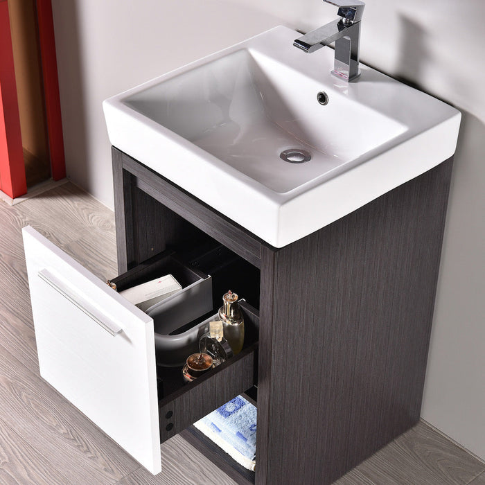 Blossom Milan 20 Inch Bathroom Vanity - V8014 20 01 - Backyard Provider