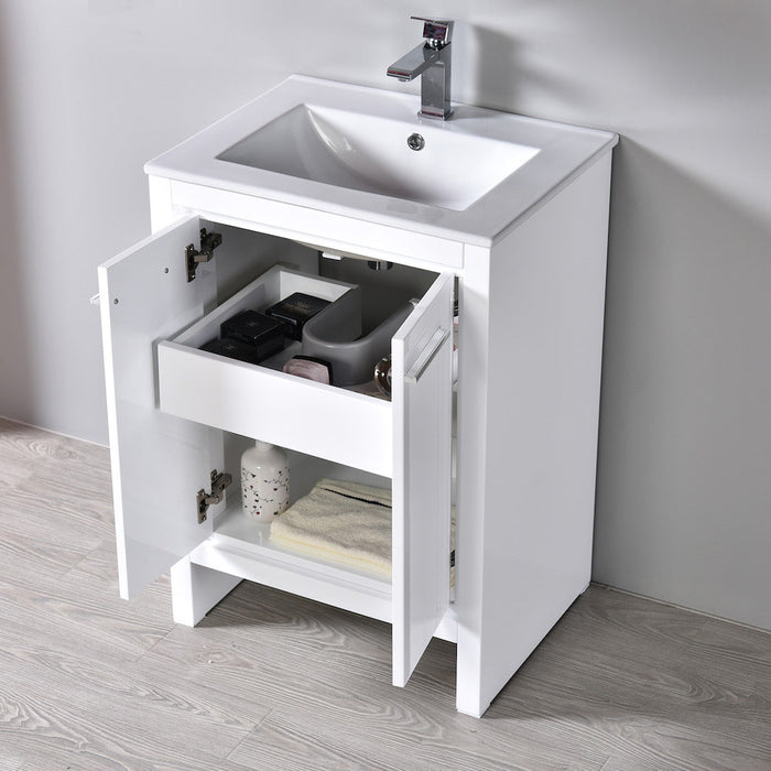 Blossom Milan 24 Inch Bathroom Vanity - V8014 24 01 - Backyard Provider