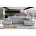 Sectional FULL XL Sleeper Sofa AMADEO BIS S with storage and LED, SALE - Backyard Provider