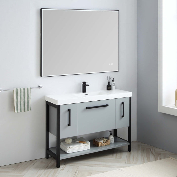 Blossom Riga 48 Inch Bathroom Vanity – Single Sink - V8022 48 01S - Backyard Provider