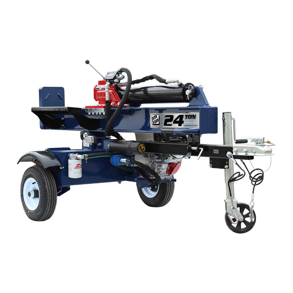 Iron and Oak 24 Ton Vertical Horizontal Log Splitter BHVH2418GX