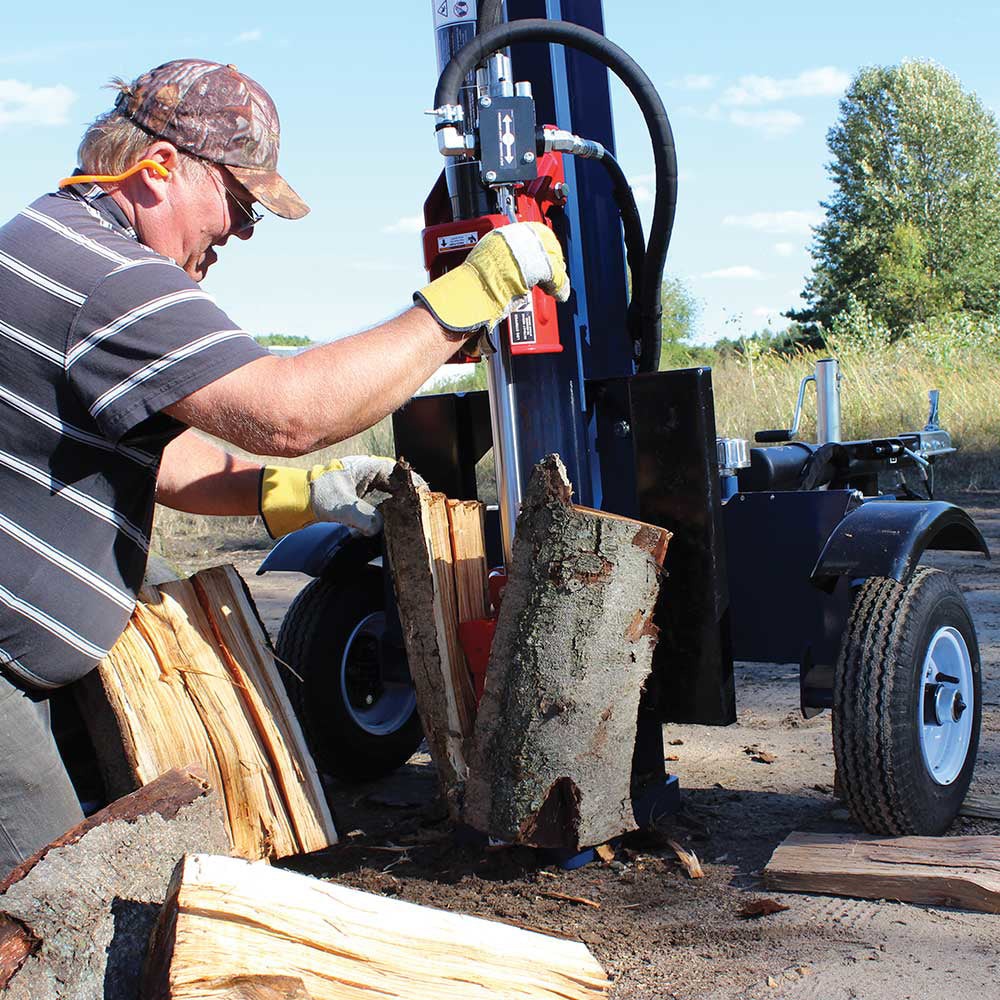 Iron and Oak 24 Ton Vertical Horizontal Log Splitter BHVH2418GX