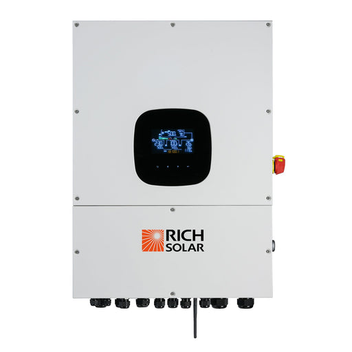 RICH SOLAR NOVA 12K PV Hybrid Inverter | All-In-One Solar Inverter | 12000W PV Input | 10000W Output | 48V 120/240V Split Phase PRE-ORDER - Backyard Provider