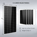 Sun Gold Solar Kit 3000W 24V Inverter 120V output Lithium Battery 800 Watt Solar Panel SGKT-3PRO