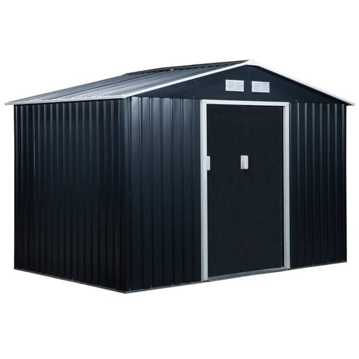 Outsunny 9' x 6.5' x 6.5' Outdoor Backyard Garden Tool Shed - 845-031CG