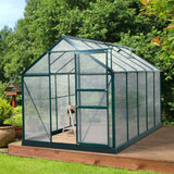 Outsunny 10' x 6' x 7' Polycarbonate Portable Walk-In Garden Greenhouse - 845-059V01