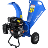 Landworks GUO033 7HP 212CC Gas Engine 3" Max Branch Diameter Wood Chipper and Shredder New