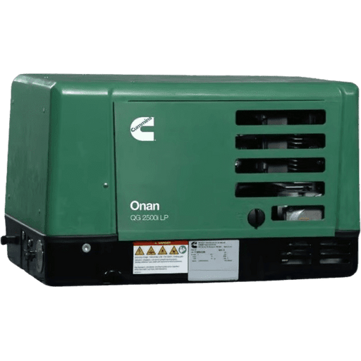 Cummins Onan QG 2500 EVAP 2.5kW RV Generator 2.5HGLAA-8304 RV Propane Single Phase 120 Volt New