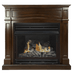 Pleasant Hearth 32,000 BTU 46 in. Full Size Ventless Propane Gas Fireplace in Cherry New