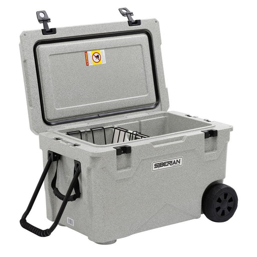 Siberian Coolers - SOJOURNER 75QT. WHEELED COOLER - Backyard Provider