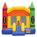 Commercial Crayon Bounce House with Blower by Inflatable HQ - Backyard Provider