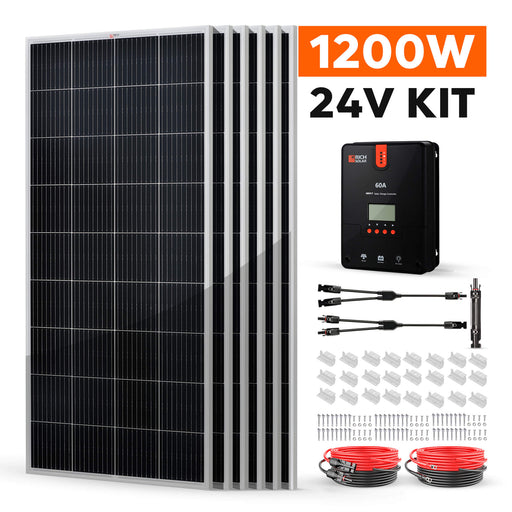 1200 Watt Solar Kit - Backyard Provider