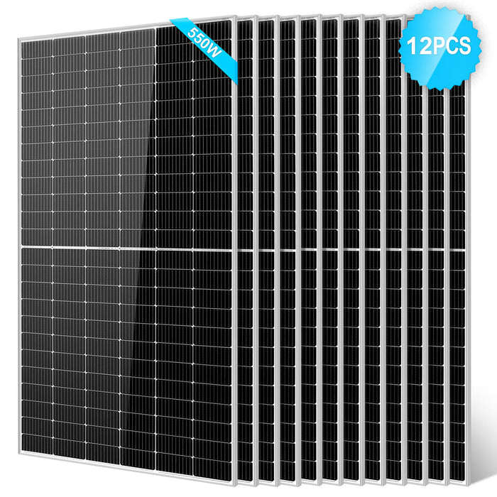 Sun Gold 550 Watt Monocrystalline PERC Solar Panel - SG-550WMx2