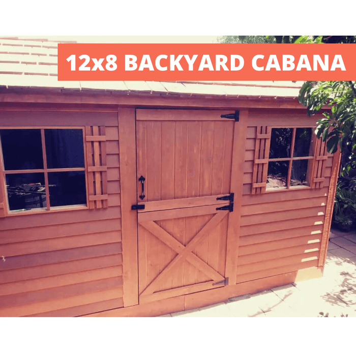 Cedarshed Cabana Backyard & Pool Shed - CB96