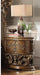 Homey Design Antique Gold & Brown Bedroom Set Traditional - HD-8018