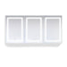 Krugg Svange 7236TLRR  72" X 36" Triple LED Medicine Cabinet with Dimmer & Defogger SVANGE7236TLRR - Backyard Provider