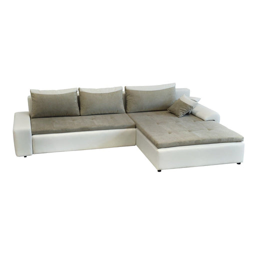 Sectional sleeper Sofa LONDON with storage, Right Facing Chaise - Backyard Provider
