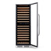 Newair - 27” 160-Bottle Dual-Zone Built-in/Freestanding Stainless Steel Wine Fridge AWR-1600DB - w/ Smooth Rolling Shelves