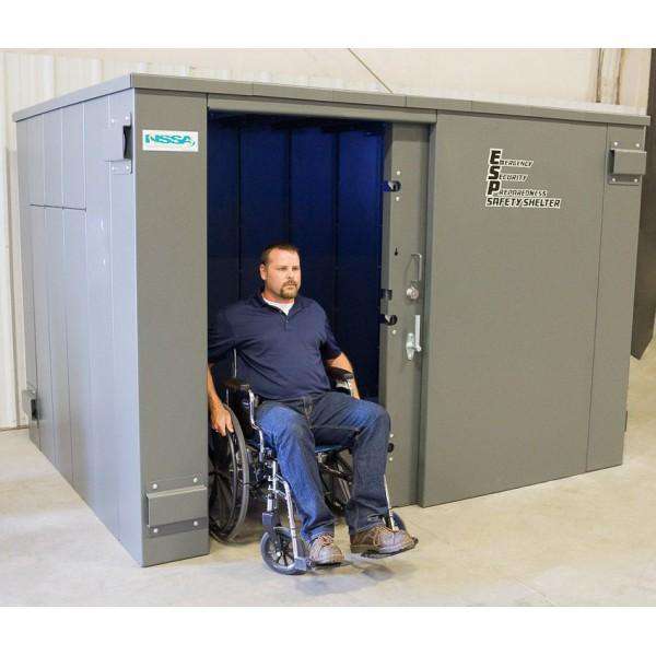 Swisher ESP 20-Person Business Capacity with Wheel Chair Accessibility Safety Shelter New - SR114X84G