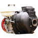 K & M Manufacturing Banjo Cast Iron Transfer Pump with 2in Ports - Honda GX200 Engine - Recoil Start