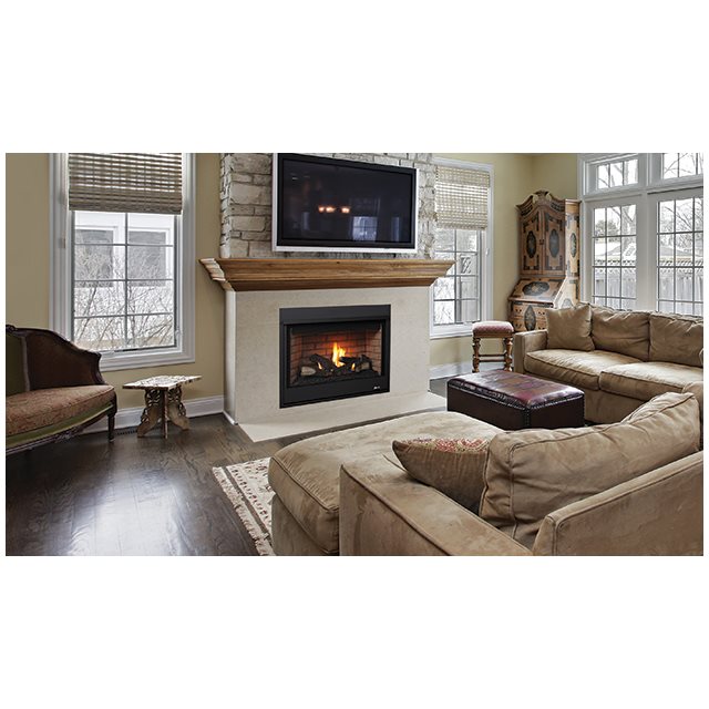 Superior DRT2033 Merit Series 33" Fireplace with Aged Oak Logs - Electronic Ignition - DRT2033TEP - Backyard Provider