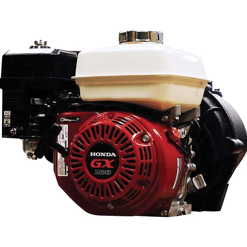 K & M Manufacturing Banjo Cast Iron Transfer Pump with 2in Ports - Honda GX200 Engine - Recoil Start trimmed