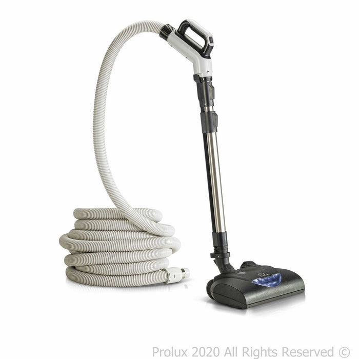 Prolux CV12000 Central Vacuum Unit System with Prolux Electric Hose Power Nozzle Kit and 25 Year Warranty