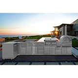 Thor Kitchen Outdoor Kitchen Corner Cabinet Module in Stainless Steel, MK06SS304