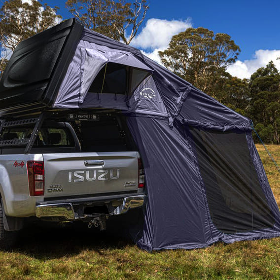 Benehike Bivvyy V2 Hard Shell Side Open Rooftop Tent, With Rainflys, 3 Person