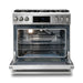 Thor Kitchen Appliance Package - 36 In. Propane Gas Range, Range Hood, Refrigerator, Dishwasher, Wine Cooler, AP-TRG3601LP-C-3