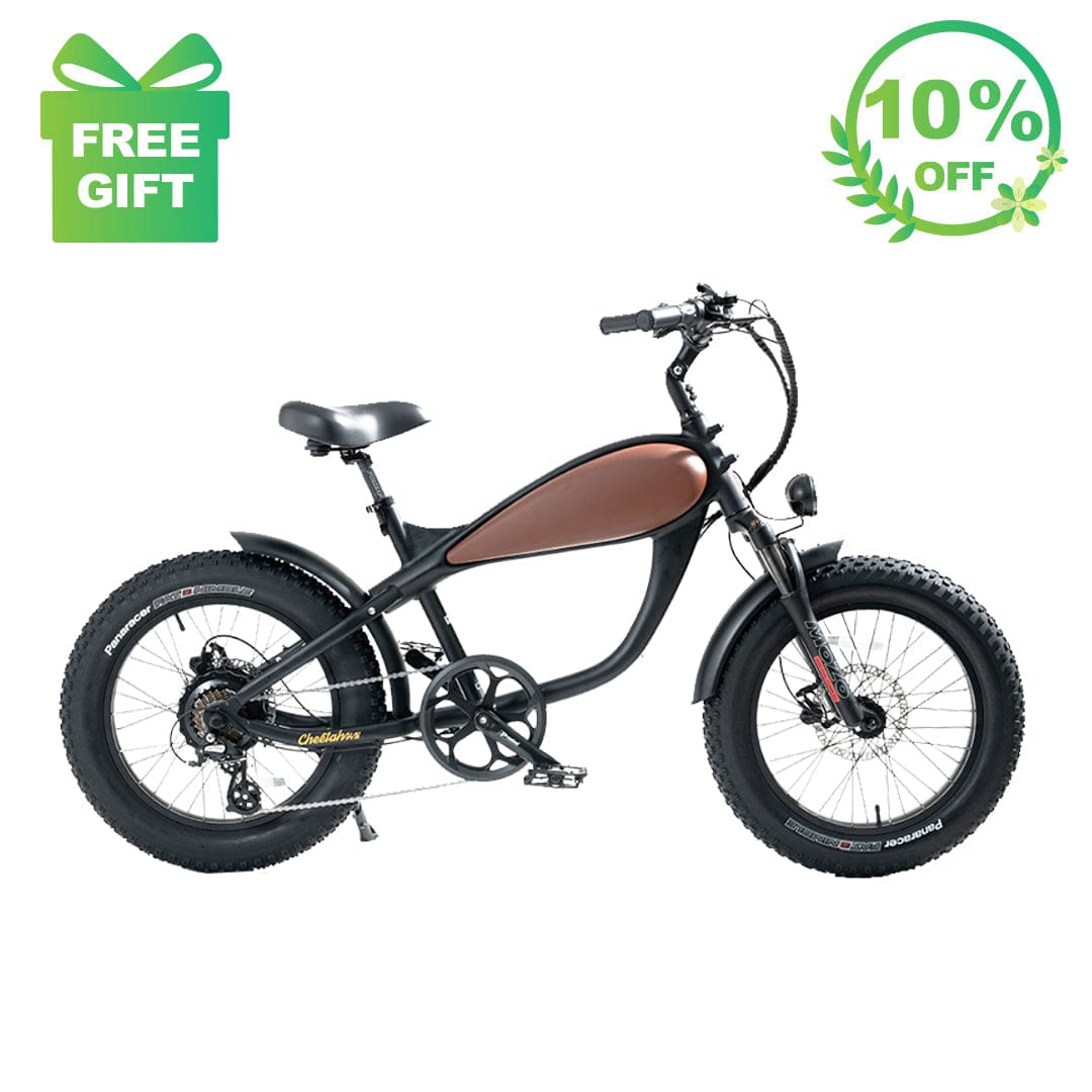 ReviBikes Cheetah Mini 20" Cafe Racer Electric Bike