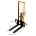 Apollolift Manual Pallet Stacker Adjustable Forks 1100lbs Cap. 63" Lift Height A-3002 - Backyard Provider