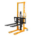Apollolift Manual Hydraulic Stacker Pallet Stacker Adjustable Forks 2200lbs Cap. 63" Lift Height A-3003 - Backyard Provider
