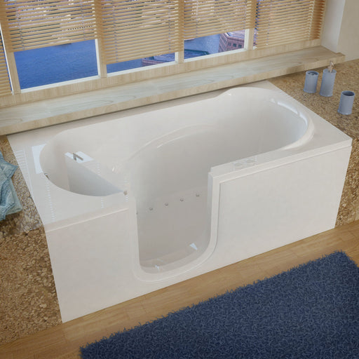 Meditub 30 x 60 White Step-In Bathtub 3060SI - Backyard Provider
