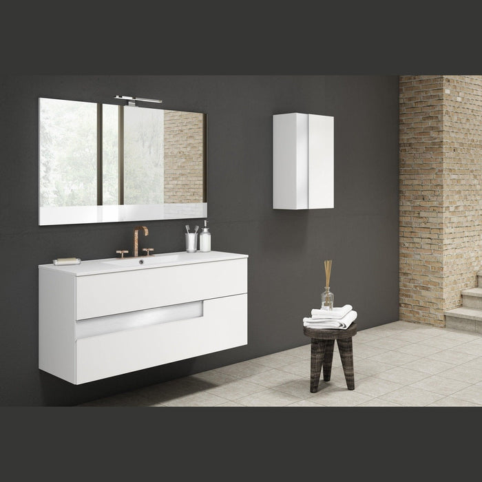 Lucena Bath Vision 40" Contemporary Wood Single Vanity in 6 colors - Backyard Provider
