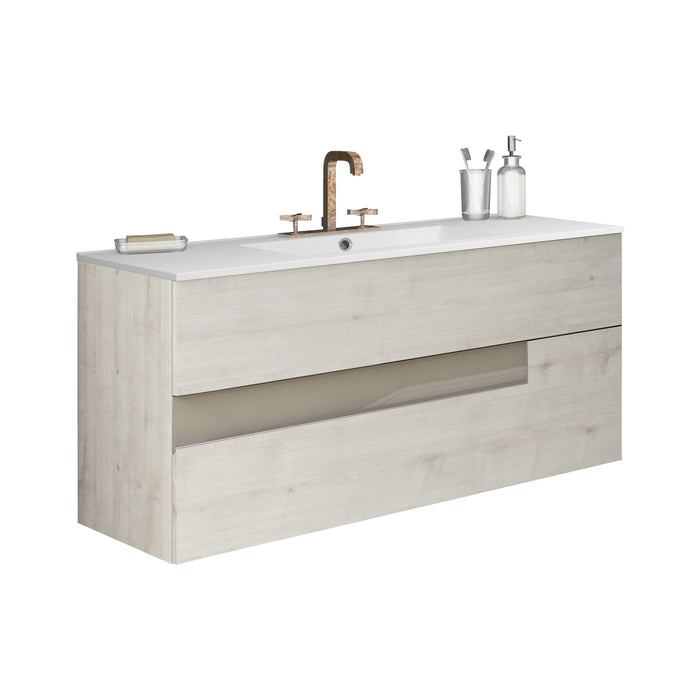 Lucena Bath Vision 40" Contemporary Wood Single Vanity in 6 colors - Backyard Provider