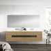Lucena Bath Vision 80" Contemporary Wood Double Vanity in 6 colors - Backyard Provider