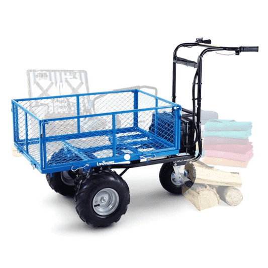 Landworks GUO010 48V Self-Propelled 500 lbs Capacity Electric Utility Wagon New