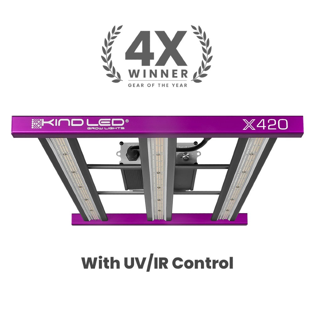 Kind LED X420 Grow Light w/ UV and IR