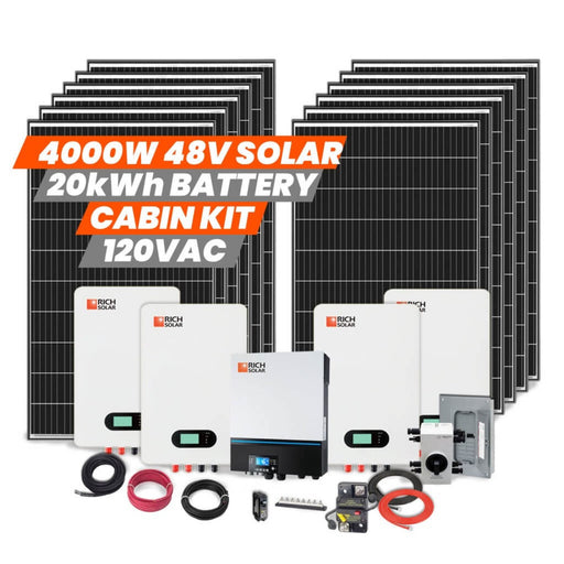 4000W 48V 120VAC Cabin Kit - Backyard Provider