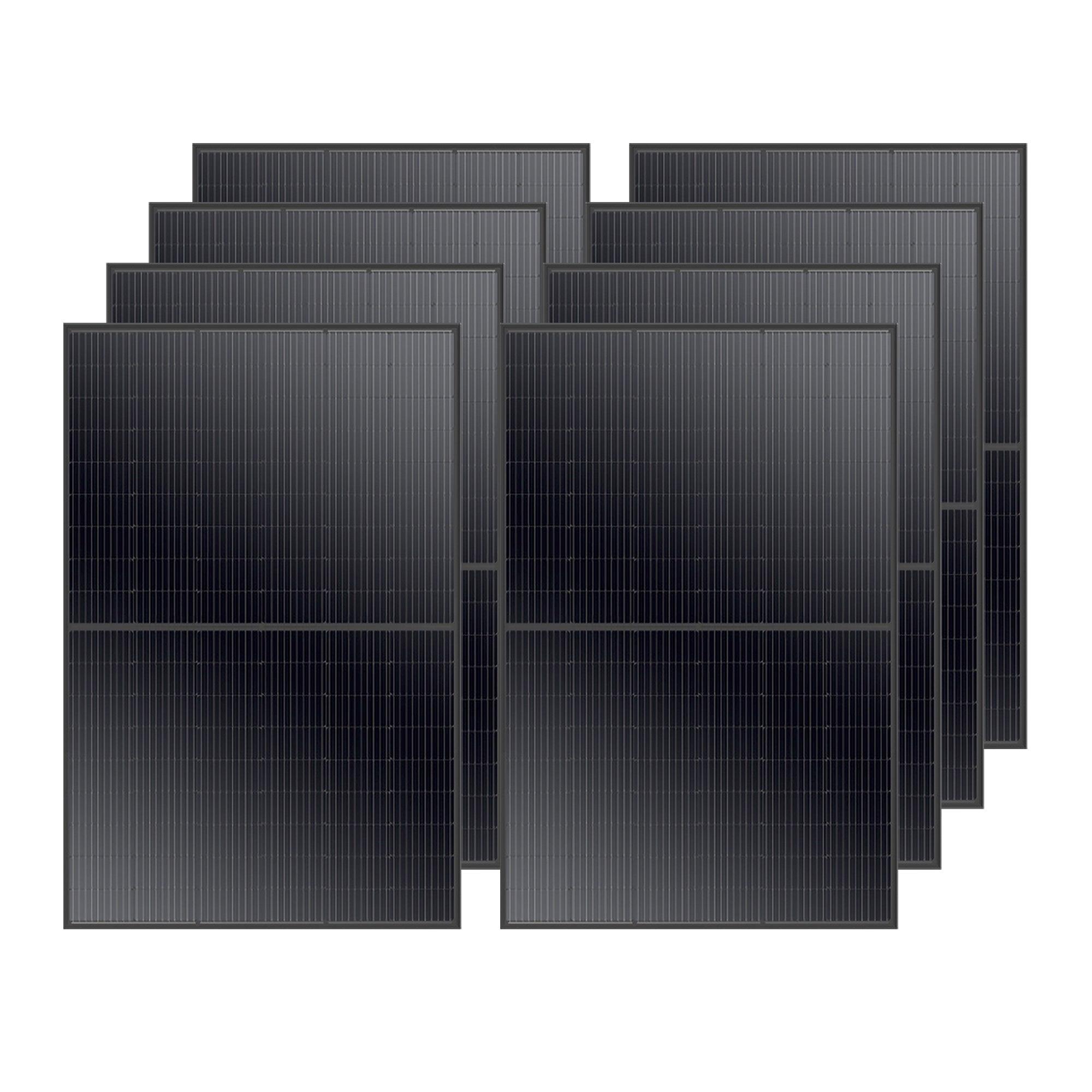 MEGA 410 Watt Monocrystalline Solar Panel | High Efficiency | Black Mono-facial Module | Grid-Tie | Off-Grid - Backyard Provider