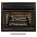 Pleasant Hearth Universal Circulating Zero Clearance 36 in. Ventless Dual Fuel Fireplace Insert New