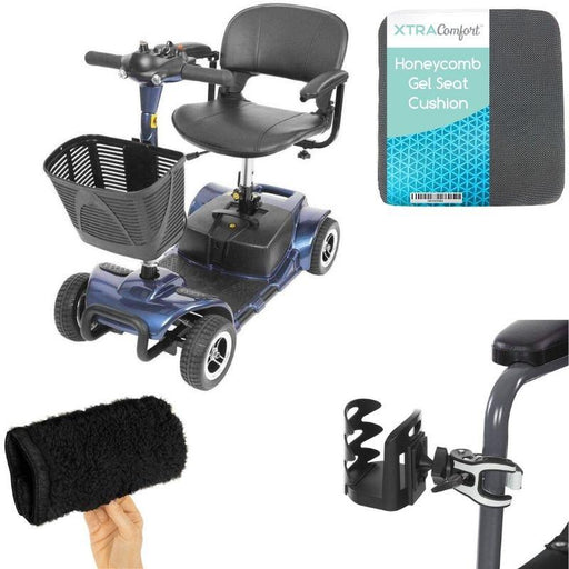 Vive Health 4 Wheel Scooter Bundle - Backyard Provider